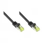 Netzwerkkabel Alcasa 8070R-010S RJ-45 Cat7 1 m Schwarz