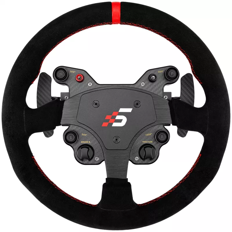 Simagic Lenkrad GT1-SR Alcantara — GT1-SR(ALCANTARA) Racing-Lenkradkranz, Alcantara-Bezug