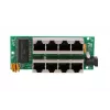 PoE Injector Extralink Gigabit 4-Port, 4x 1000Mb/s RJ45, 48V, Blau/Schwarz