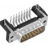 Harting D-SUB Stiftleiste 90 ° Polzahl: 25 Lötverbindung 09 66 362 6811 1 Stück (09 66 362 6811)