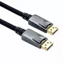 ROLINE 11.04.5866 DisplayPort-Kabel 1 m Schwarz - Silber (11.04.5866)