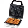 Waffeleisen Domo DO9222W 2 Waffeln 900 W Schwarz Weiß