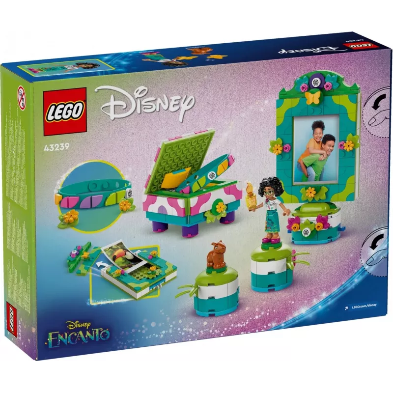Bilderrahmen und Schmuckkästchen LEGO Disney Classic Mirabel 43239