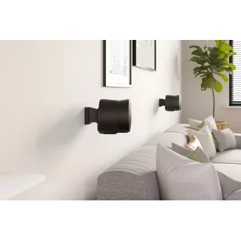 Vogels Wandhalterung | Lautsprecher-Wandhalterung für Sonos Era 300 | Neigbar, schwenkbar | Maximale Tragfähigkeit 7 kg | Schwarz