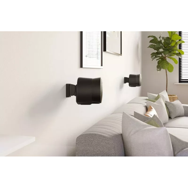 Vogels Wandhalterung | Lautsprecher-Wandhalterung für Sonos Era 300 | Neigbar, schwenkbar | Maximale Tragfähigkeit 7 kg | Schwarz