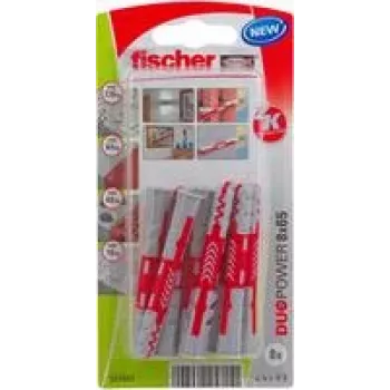 Fischer DuoPower 8 x 65 K NV Dübel 65 mm 537651 1 Set (537651)