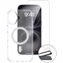 4smarts Handyhülle Rand Transparent Weiß für iPhone 17