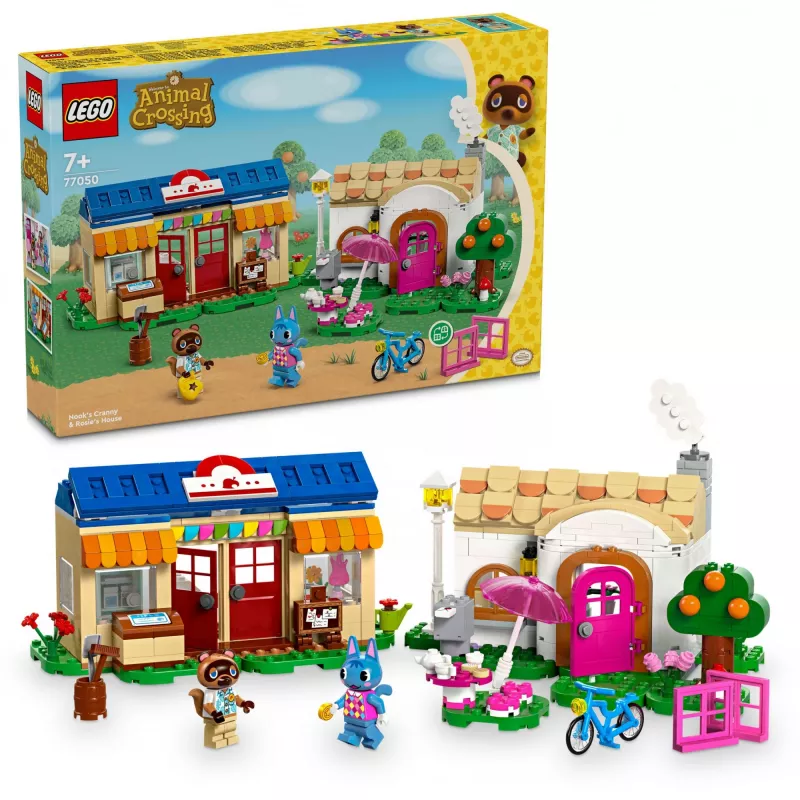 Konstruktionsspielzeug LEGO 77050 Animal Crossing Nooks Laden Sophies Haus Set – modulares Spielset