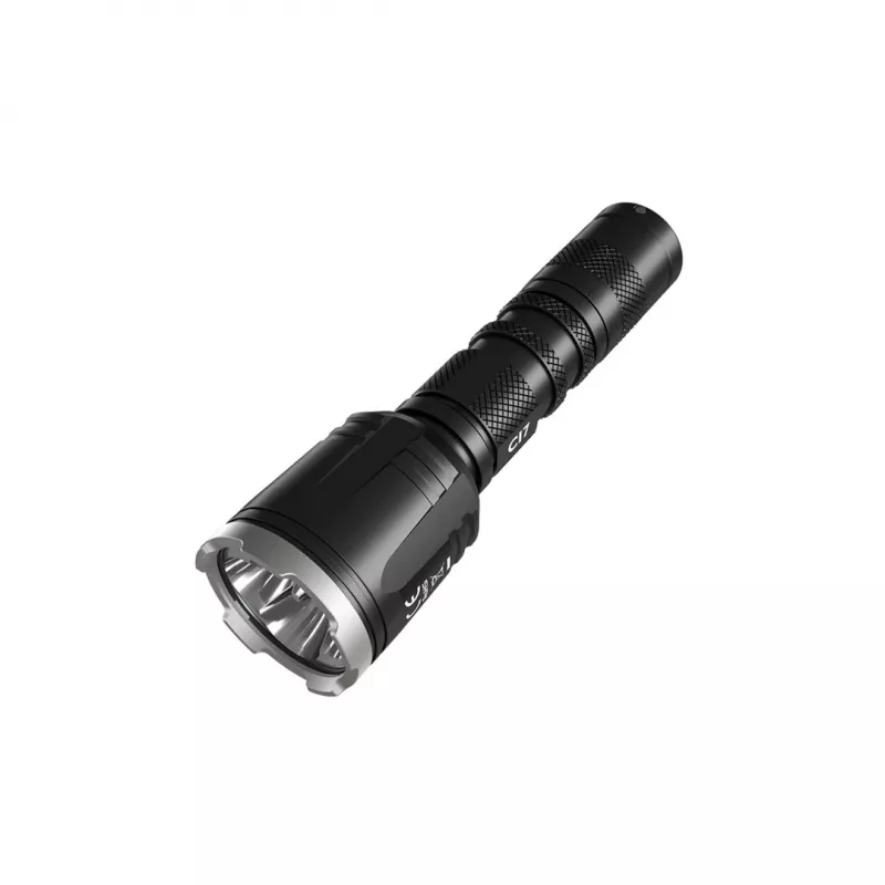 Hand-Taschenlampe Nitecore CI7 — 4 LEDs, 2500 Lumen, 130 h Laufzeit, 148,2 mm, 158 g, schwarz