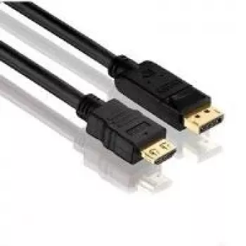 Videokabel-Adapter PureLink PI5100-010 DisplayPort auf HDMI 1m Schwarz