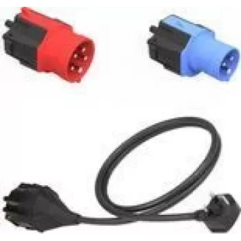 Steckdosenadapter NRGkick NRGkick Smart Attachment Set Standard Schwarz Blau Rot