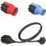 Steckdosenadapter NRGkick NRGkick Smart Attachment Set Standard Schwarz Blau Rot