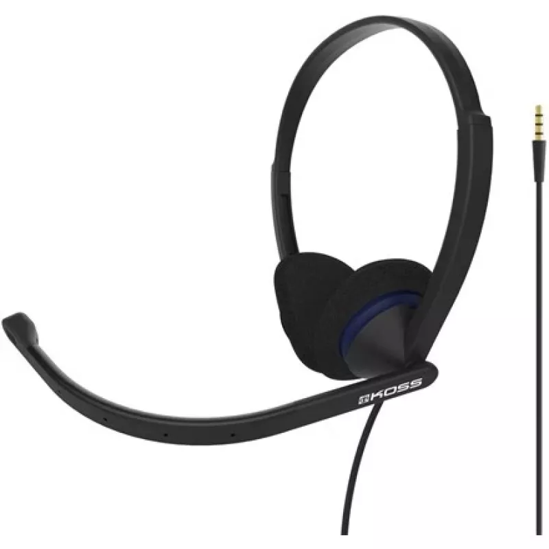 Koss CS200i Headset Kabelgebundenes Kopfband Büro/Callcenter Schwarz