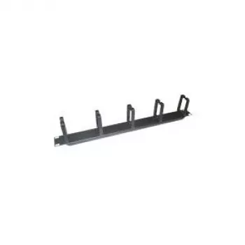 LogiLink Kabeldurchführungsplatte für Schaltschrank - RAL 9005 - 1U - 48,3 cm (19 Zoll)