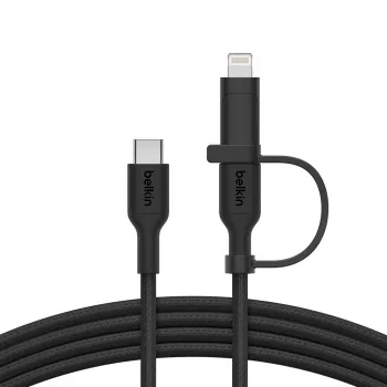 USB-Kabel Belkin BoostCharge Pro 1,5 m USB-C USB-C/Lightning Schwarz