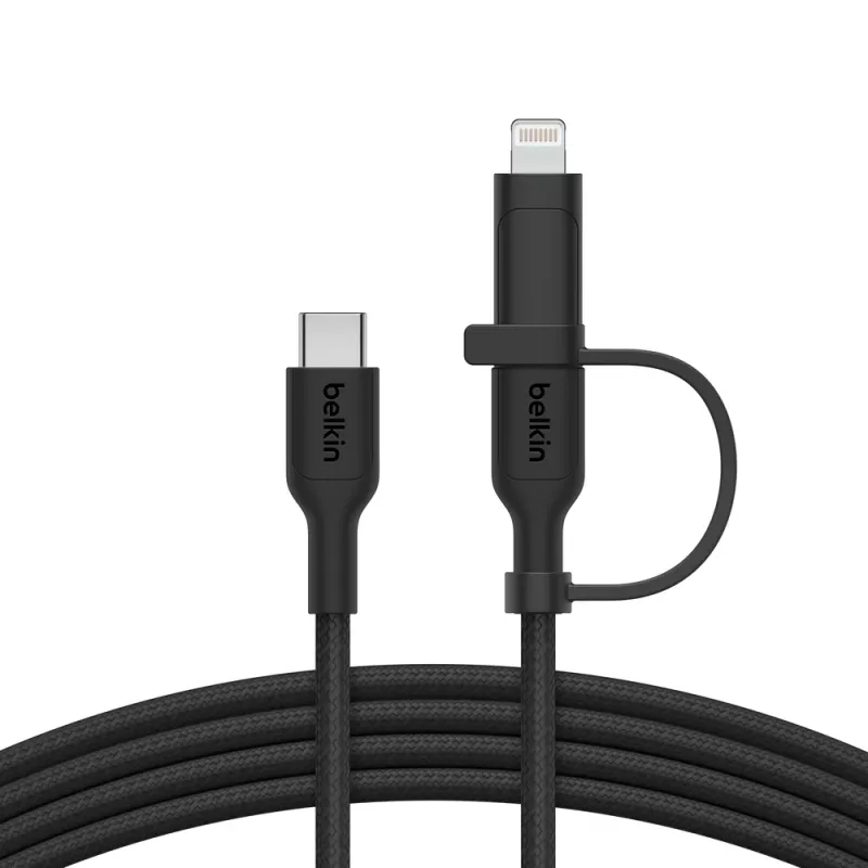 USB-Kabel Belkin BoostCharge Pro 1,5 m USB-C USB-C/Lightning Schwarz