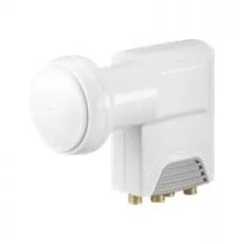 Microconnect LNBS-4 Low Noise Blockdownkonverter (LNB) Weiß