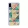Schutzhülle iKins für iPhone XS/S Mosaik Weiß