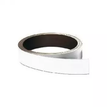 Magnetband Franken LS30 0,8 mm Dicke, 30 mm × 10 m, weiß