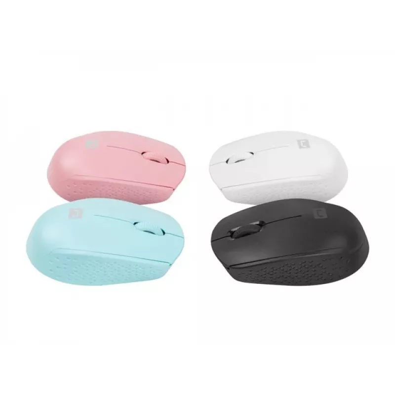 NATEC Wireless mouse Stork 1600DPI optical white