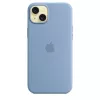 Apple iPhone 15 Plus Silikonhülle mit MagSafe - Winterblau