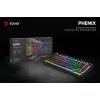 Gaming-Tastatur Savio SAVGK-PHENIX RED PUDDING mechanisch RGB Wireless