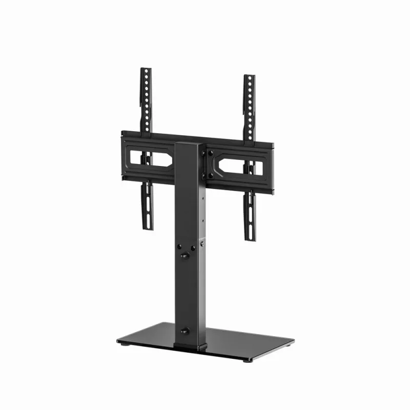 Boden-TV-Ständer GEMBIRD TVS-D65S-01 für 32–65 Zoll Fernseher, höhenverstellbar, neigbar, VESA bis 400x400, max. Belastung 40 kg
