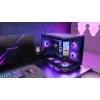 Mars Gaming MC3TCORELCDM Computergehäuse Mini Tower Schwarz