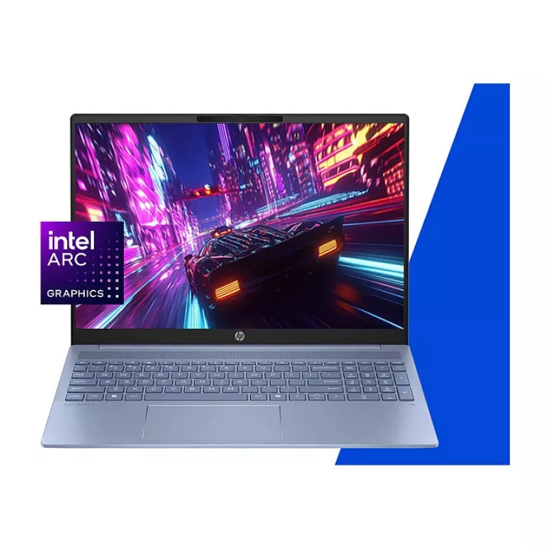 HP OmniBook 5 AI 16 2K Core Ultra 5 225U 16GB/512GB SSD Win11 Home - Himmelblau - 16-af1454ng - Tastaturlayout möglicherweise Deutsch