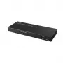 Lindy 4 Port HDMI 8K60 Splitter mit Audio, HDMI, 4x HDMI, 3,5 mm, 7680 x 4320 Pixel, Schwarz, Metall