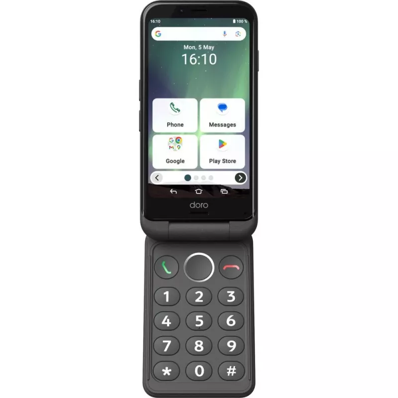 Smartphone Doro Aurora A20 4.5 Zoll 4GB 64GB Schwarz