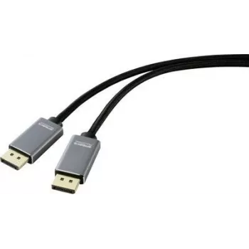 SpeaKa Professional DisplayPort DisplayPort-Verbindungskabel [1x DisplayPort-Stecker - 1x DisplayPort-Stecker] 5,00 m Schwarz (SP-8993892)