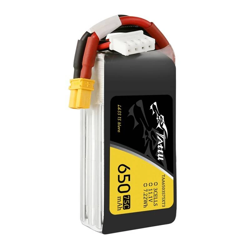 Akku Tattu 650mAh 11,1V 75C 3S1P