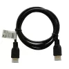 HDMI-Kabel SAVIO CL-194 — 1,5 m, schwarz, HDMI 2.0 High Speed mit Ethernet, vergoldete Anschlüsse