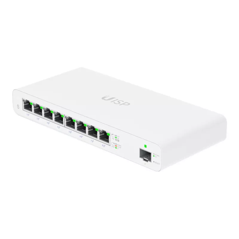 Ubiquiti Networks UISP Managed L2 Gigabit Ethernet (10/100/1000) Power over Ethernet (PoE) Weiß (UISP-S-EU)
