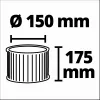 Filter Einhell 2351126 Weiß Klasse L Durchmesser 15 cm Höhe 175 mm