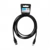 iBox IKU2D USB-Kabel 3 m USB 2.0 USB A USB B Schwarz