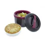 Lunchbox JATA 942 2 L Schwarz Lila