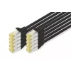 Netzwerkkabel Digitus CAT 6A S/FTP RJ-45 2m Schwarz