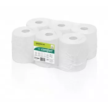 WEPA Centerfeed-Rollen für Spendensystem RPMB1300, 1-lagig, 300 m, Recycling-Tissue, (6 Stk.