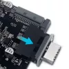 USB-3.0-Adapter GrauGear GG 18025 – Type-A-Buchse, 180°-Ausrichtung