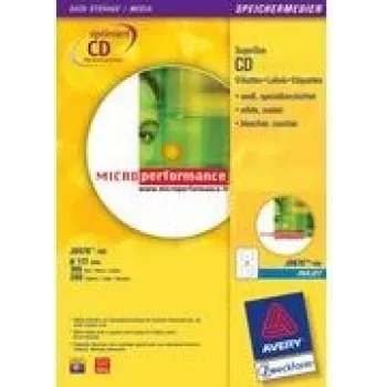 Selbstklebendes Druckeretikett Avery L7676-100