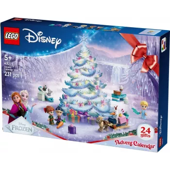 Bauspielzeug LEGO Disney Frozen Adventskalender 2025 Set 43273 — 231 Teile, 4 Minifiguren, Alter 5+
