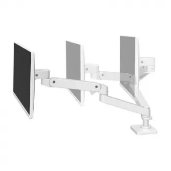 Ergotron LX Pro - Montageset (Monitorarm) - für LCD-Display - Aluminium - Weiß - Bildschirmgröße: bis 86,4 cm (bis 34 Zoll) (45-682-290)