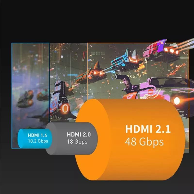 HDMI-Kabel MANTA HDMI-3MC 3 m – unterstützt bis zu 8K-Auflösung