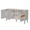 Kommode Cama Meble INSERTO 3D 143,5×40×80 cm — Kaschmir-Finish mit LED
