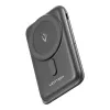 Powerbank Vention 10000mAh Magnetic Wireless 20W, 1×USB-C, kabelloses Laden, schwarz