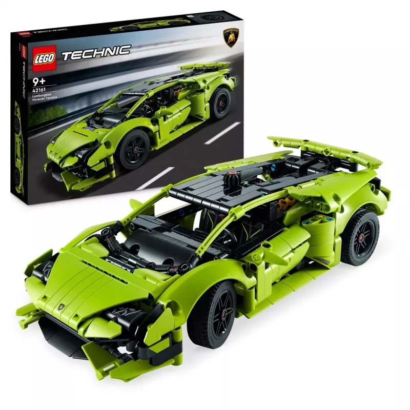 LEGO Technic Konstruktionsmodell-Bausatz Lamborghini Huracán Tecnica im Maßstab 1:10, 806 Teile, Alter 9+