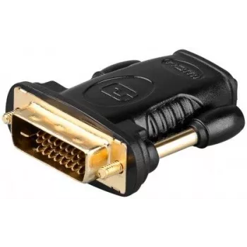 Goobay HDMI/DVI-D Adapter, HDMI Standard-Buchse (Typ A) -> DVI-D (24+1) Stecker (68931)