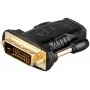 Goobay HDMI/DVI-D Adapter, HDMI Standard-Buchse (Typ A) -> DVI-D (24+1) Stecker (68931)